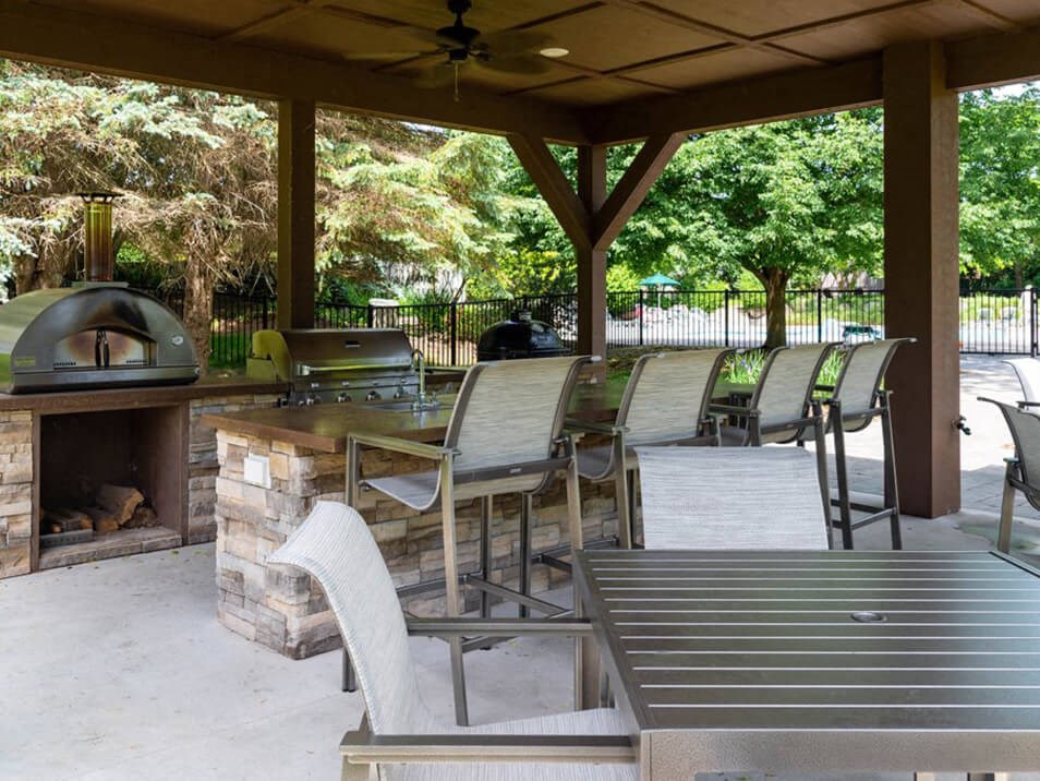 Old Farm Shores community grill