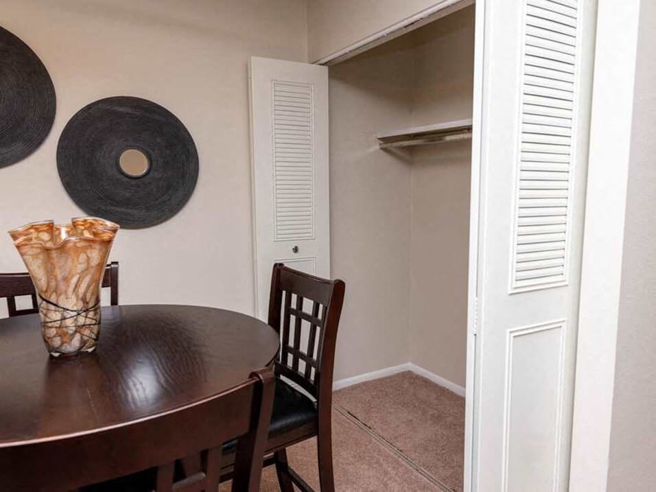 Closet Space in Apartment