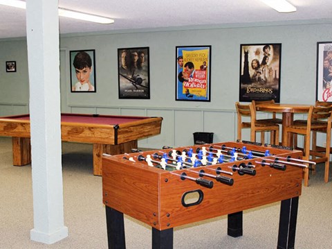 game room at Burnsville MN