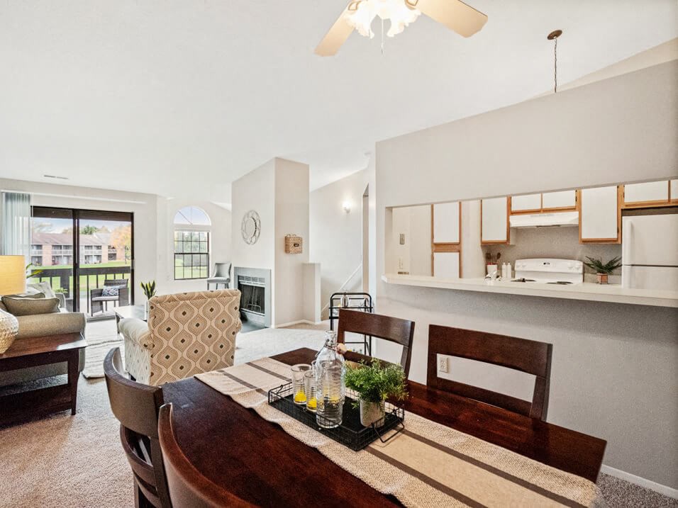 Open Apartment Floor Plan