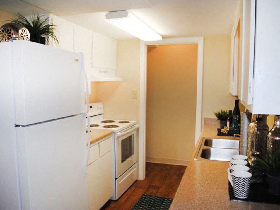 kitchen at apartment