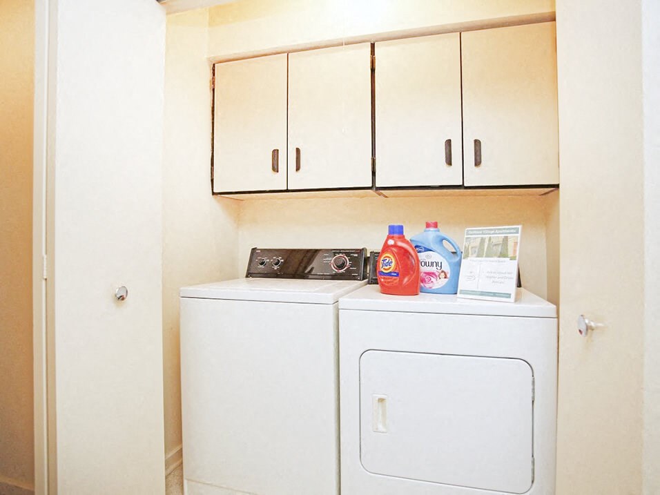 washer/dryer hookups in Rantoul IL apartments