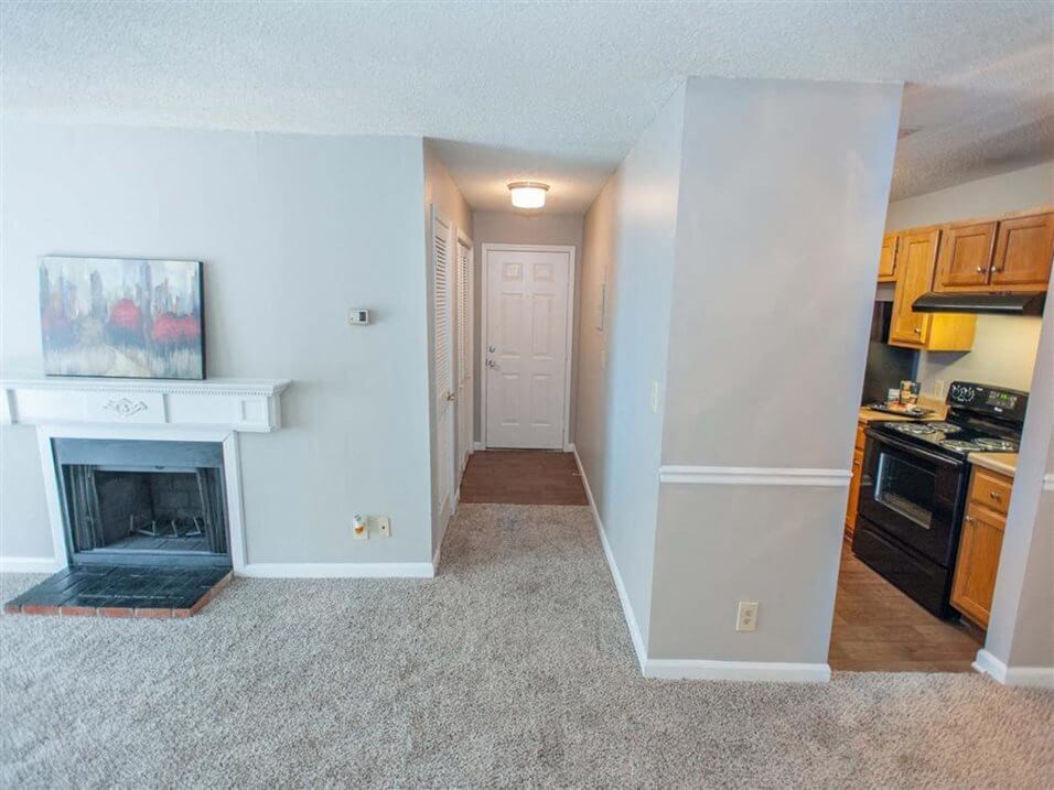 Entrance to apartment home