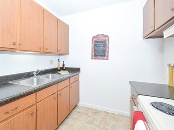 kitchen with cabinets in apartment - Photo Gallery 4