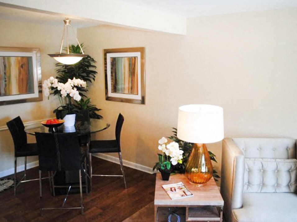 apartment dining area