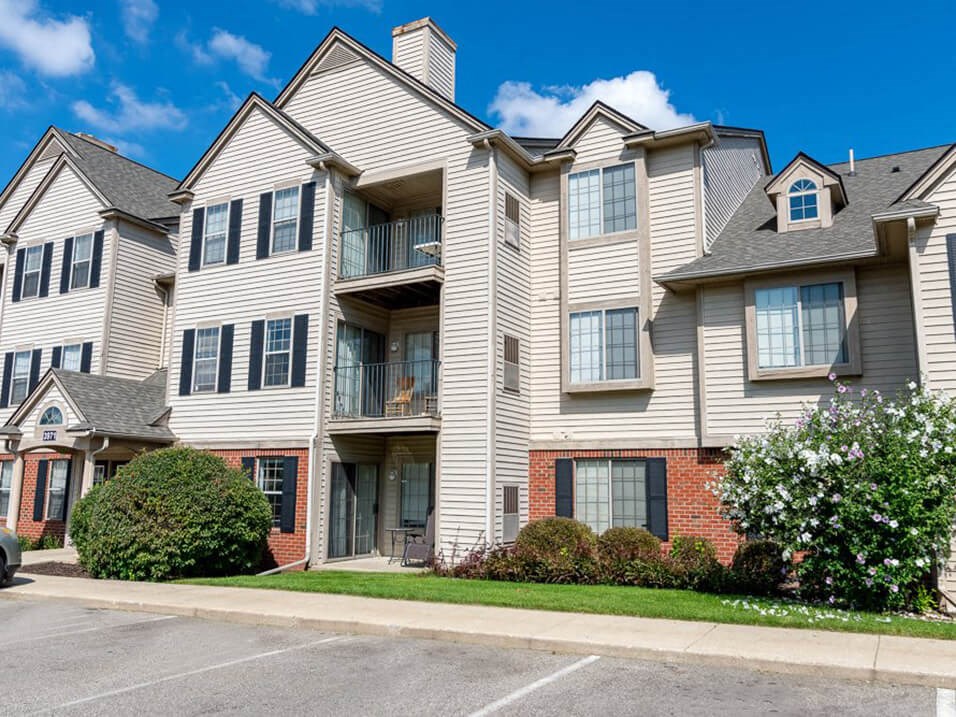 Off-Street Parking at apartment community