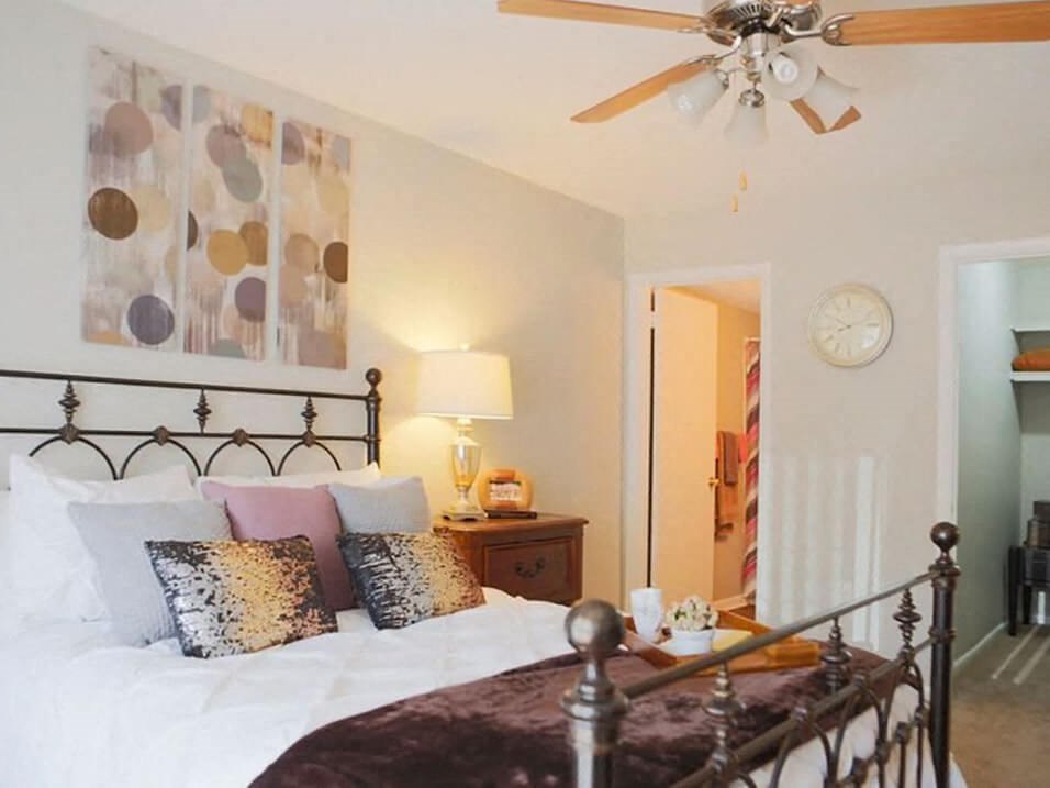 Bedroom with Connected Bathroom