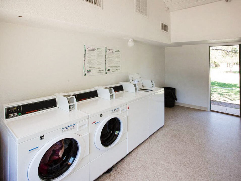 Laundry facility at Meadow Lark apartments