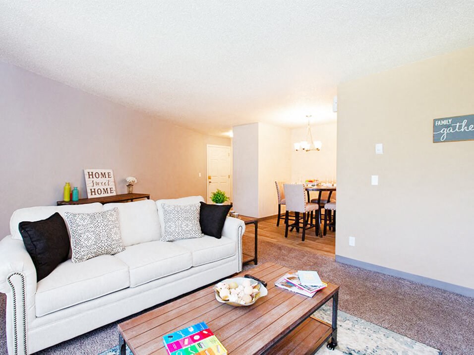 Eden Park apartments living room