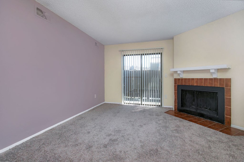 apartment with fire place