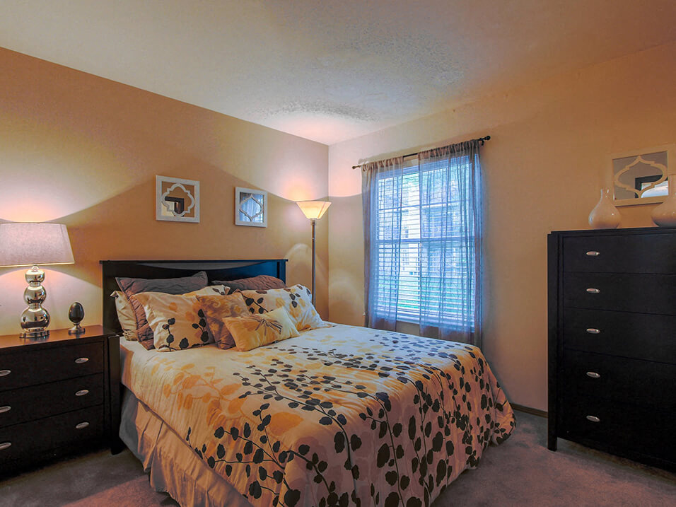 Primary Bedroom in Apartment