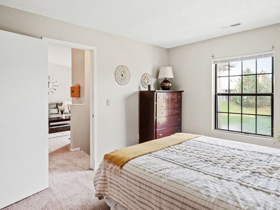 Apartment Bedroom with Natural Light