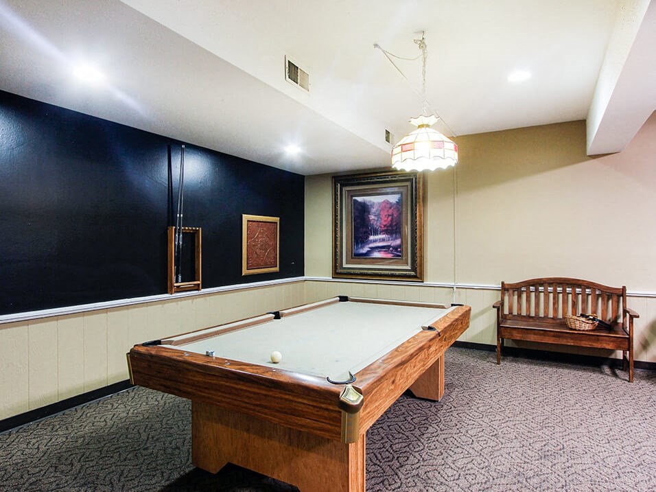 Clubhouse with Billiards