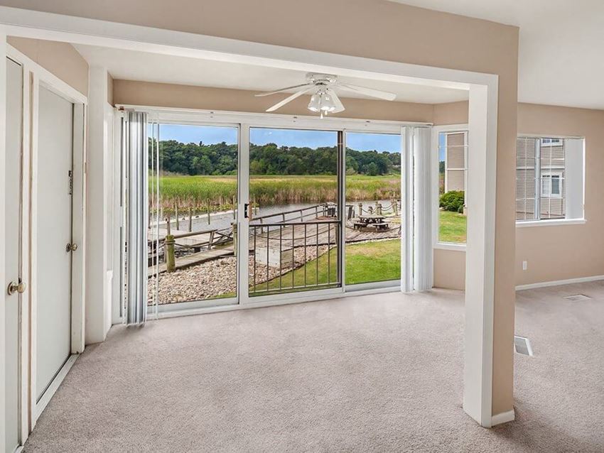 Sliding Glass Doors leading to apartment patio - Photo Gallery