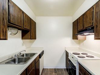 Apartment Kitchen with appliances