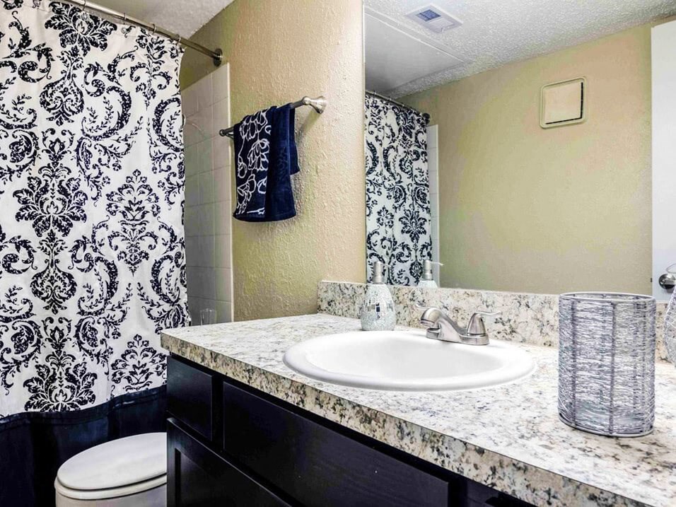 Summer Green apartments large bathroom