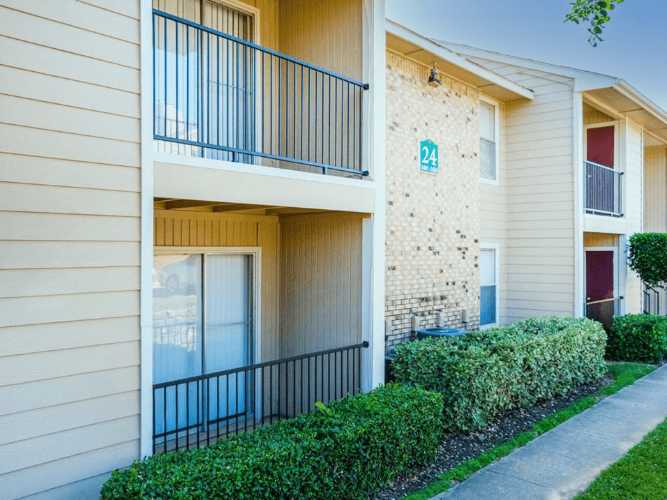 balcony with Summer Green apartments