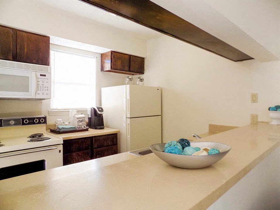 kitchen at Amarillo TX apartments