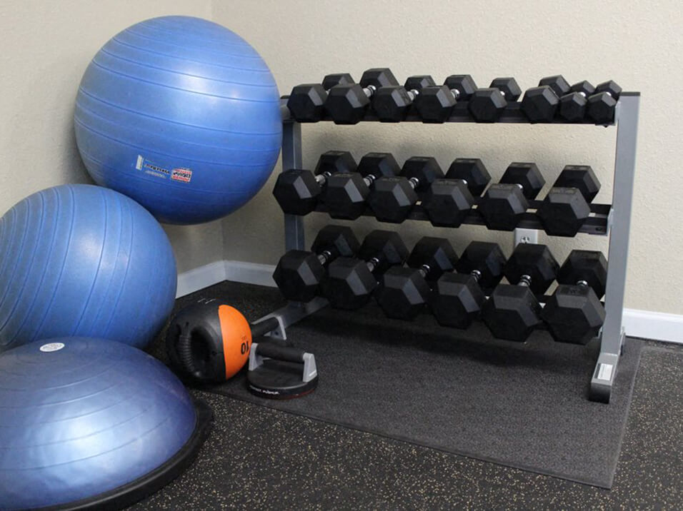 Fitness Center with Free Weights