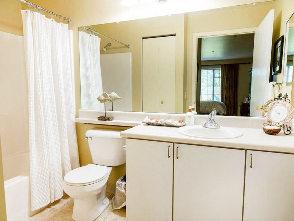 bathroom in apartment