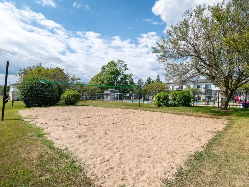 Sand Volleyball Court at New Fountains Apartments