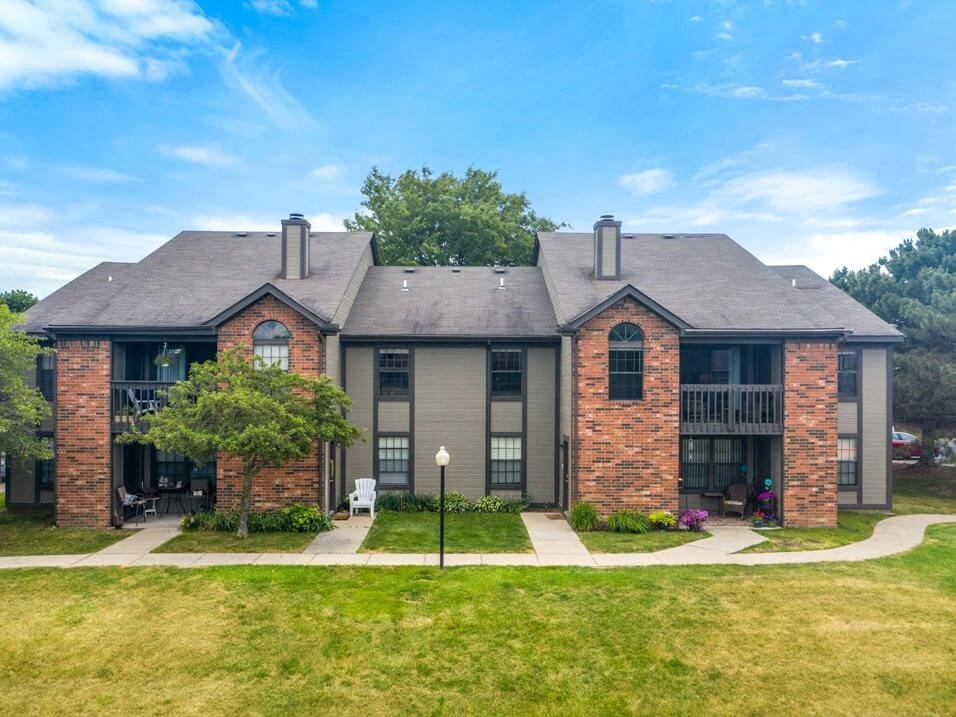 Red-Brick Apartment Buildings