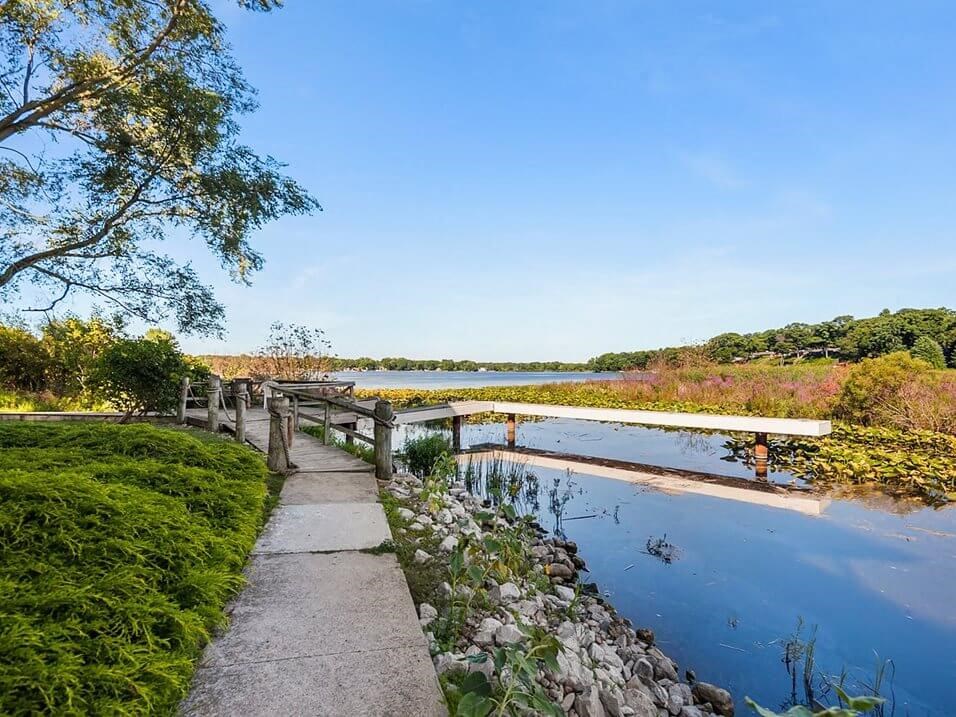 lakeside trail at Hidden Cove Apartments