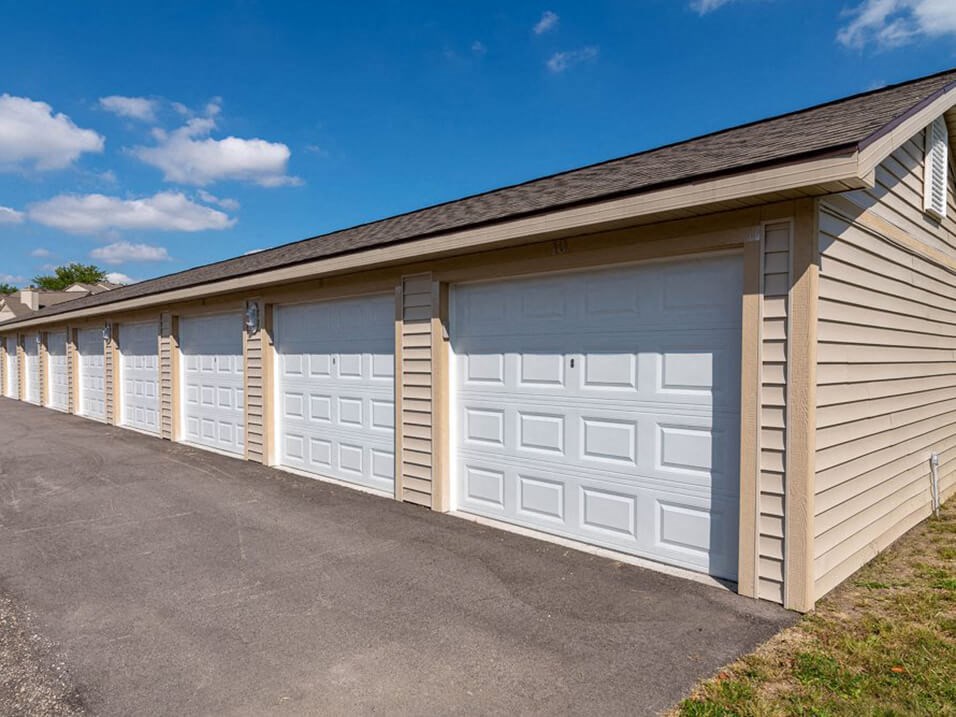 Apartment complex with Garages
