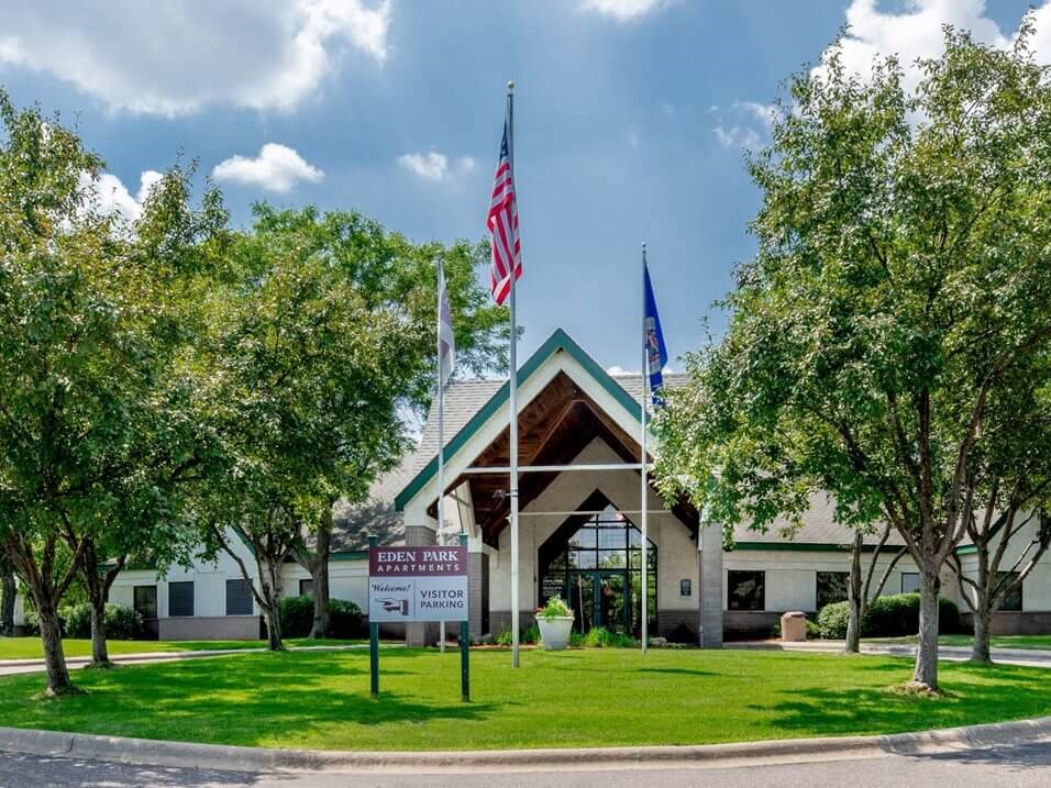 Leasing office at Eden Park Apartments