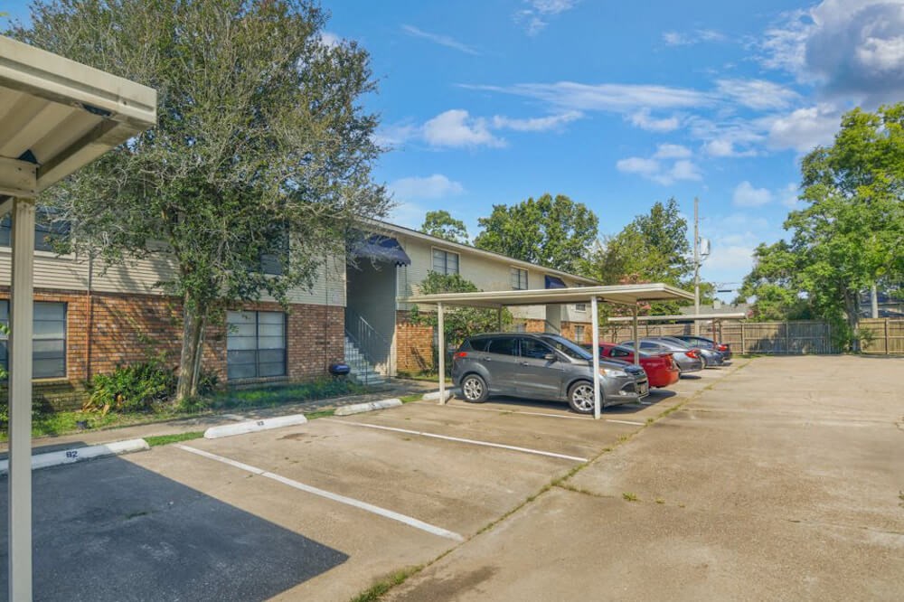Dove Creek apartments with covered parking