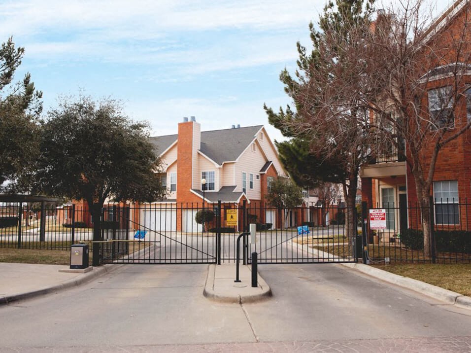 gated community at The Dominion
