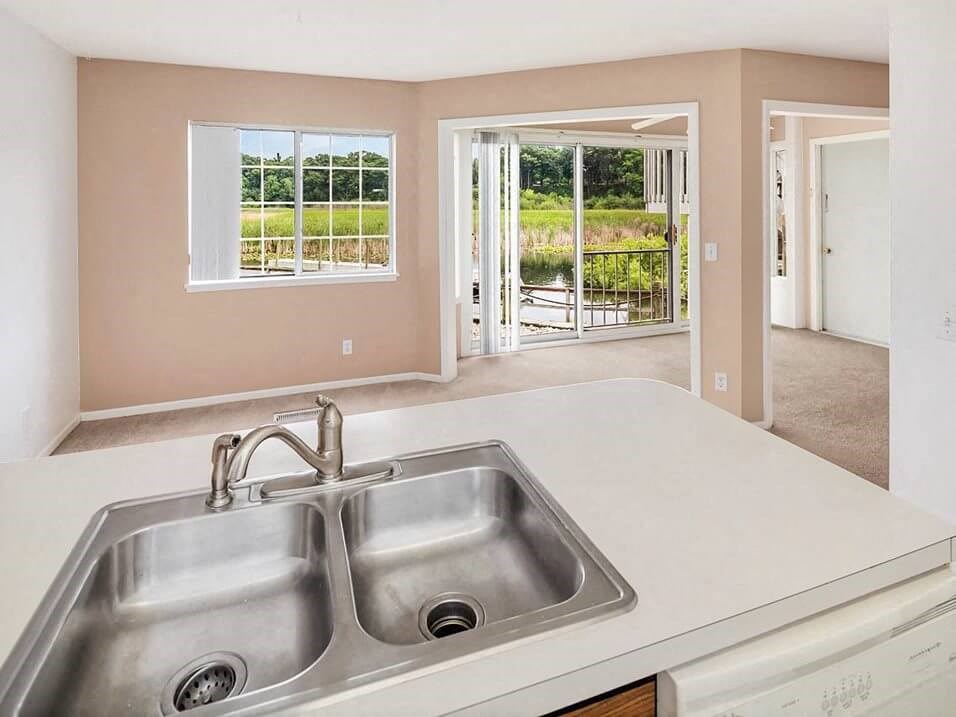 beautiful view from apartment kitchen