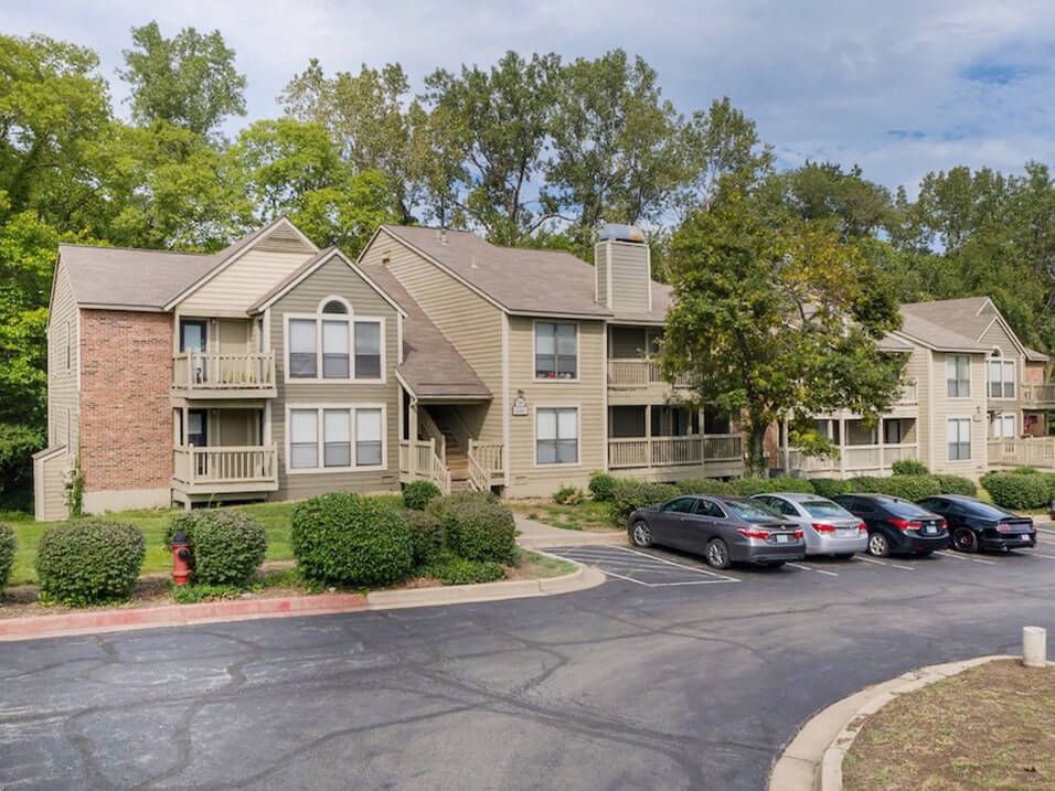 Off-Street Parking at apartment community