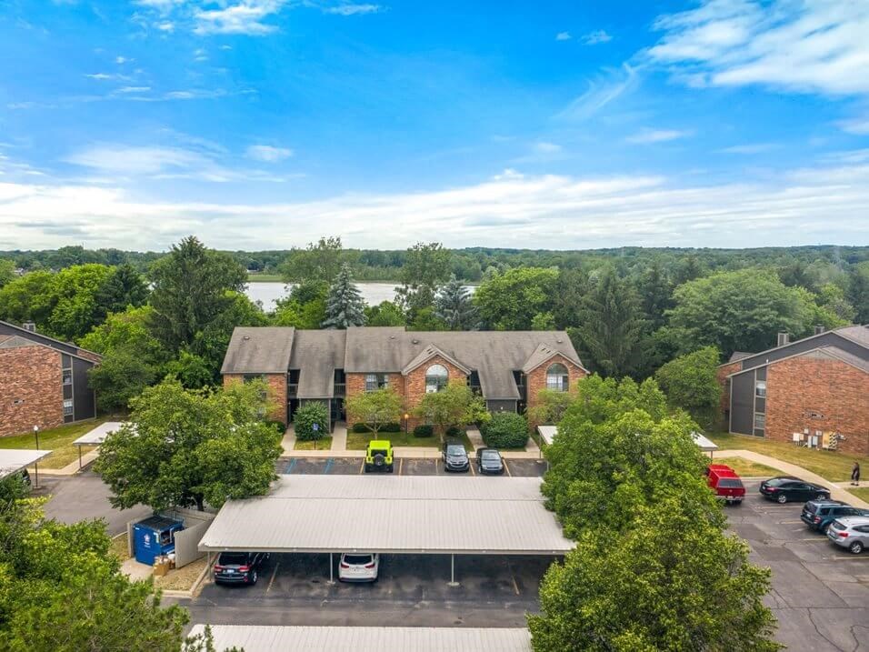 Off-Street Parking at apartment