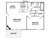 one bedroom apartment floor plan