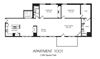 two bedroom penthouse floor plan