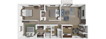 Holiday floor plan