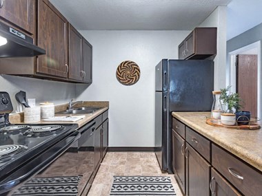 Fully-Equipped Kitchen in Apartment