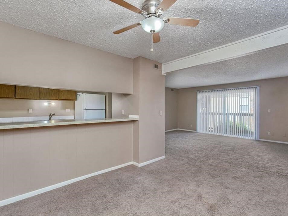 ceiling fans in Wichita KS apartment