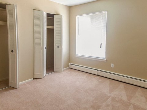 spacious closets at Miracle Manor Apartments