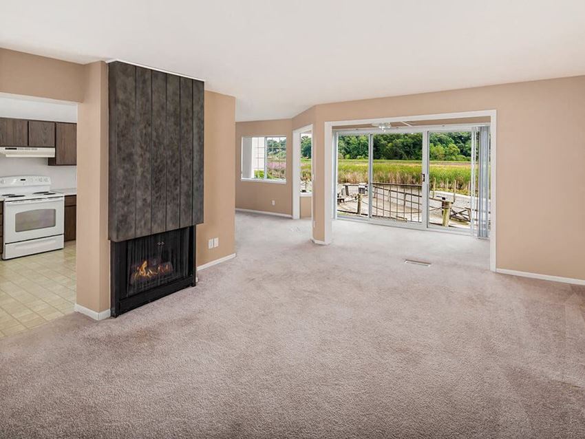 Apartment Fireplaces in Select Homes - Photo Gallery
