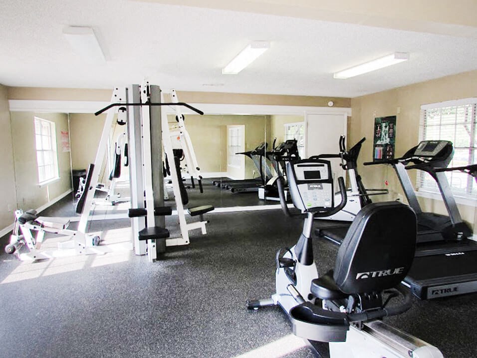 Fitness Center with Weight Machines 