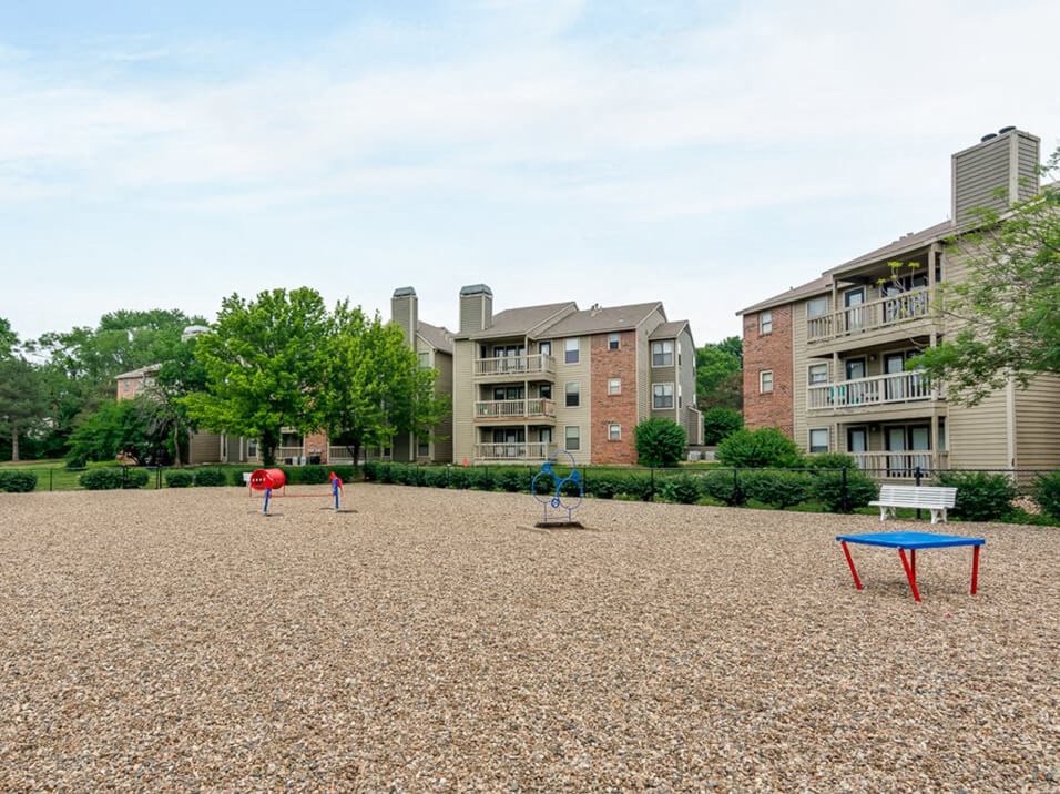 dog park at apartment complex