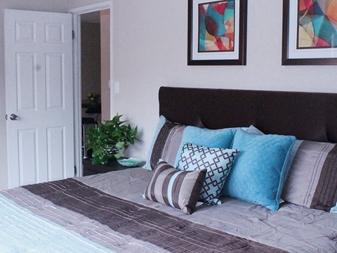 Bedroom at Timber Cove Apartments