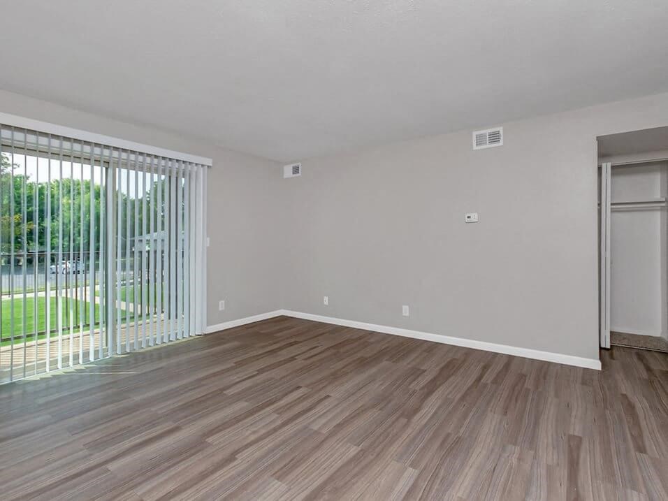 hardwood style flooring in Wichita KS apartments