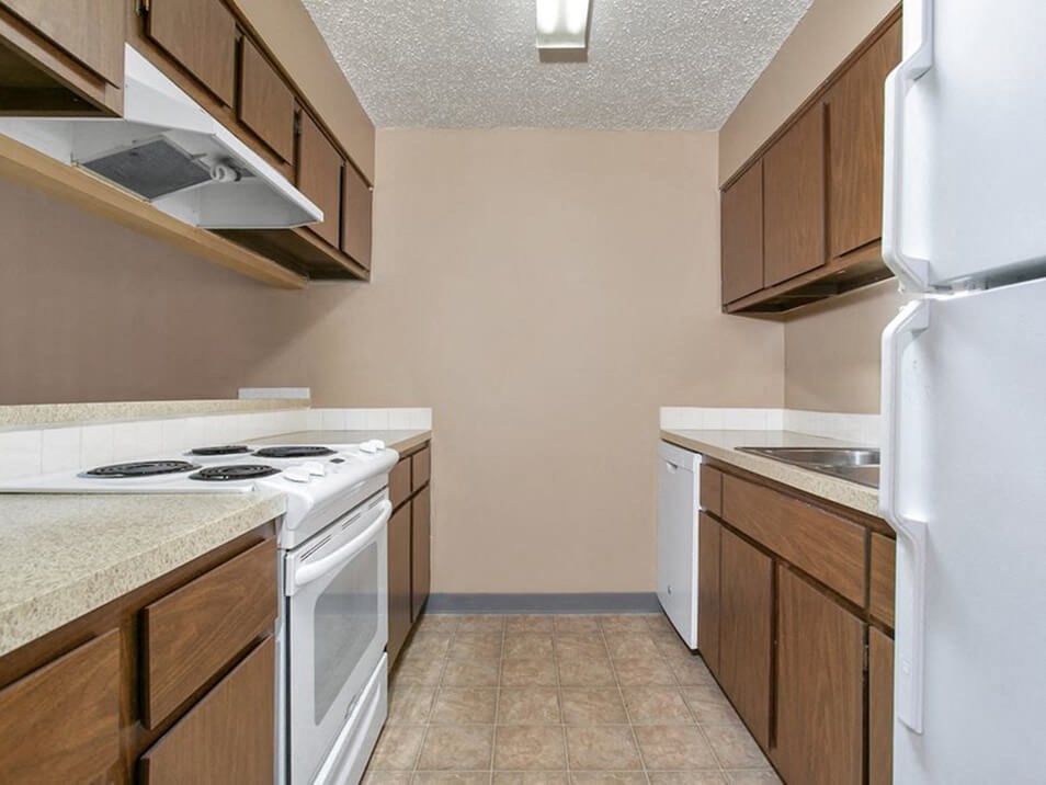 Kitchen at Eastgate Apartments