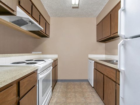 Kitchen at Eastgate Apartments