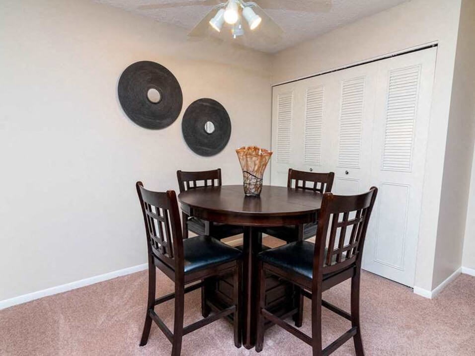 Dining Area in apartment