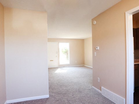 open floor plan apartment