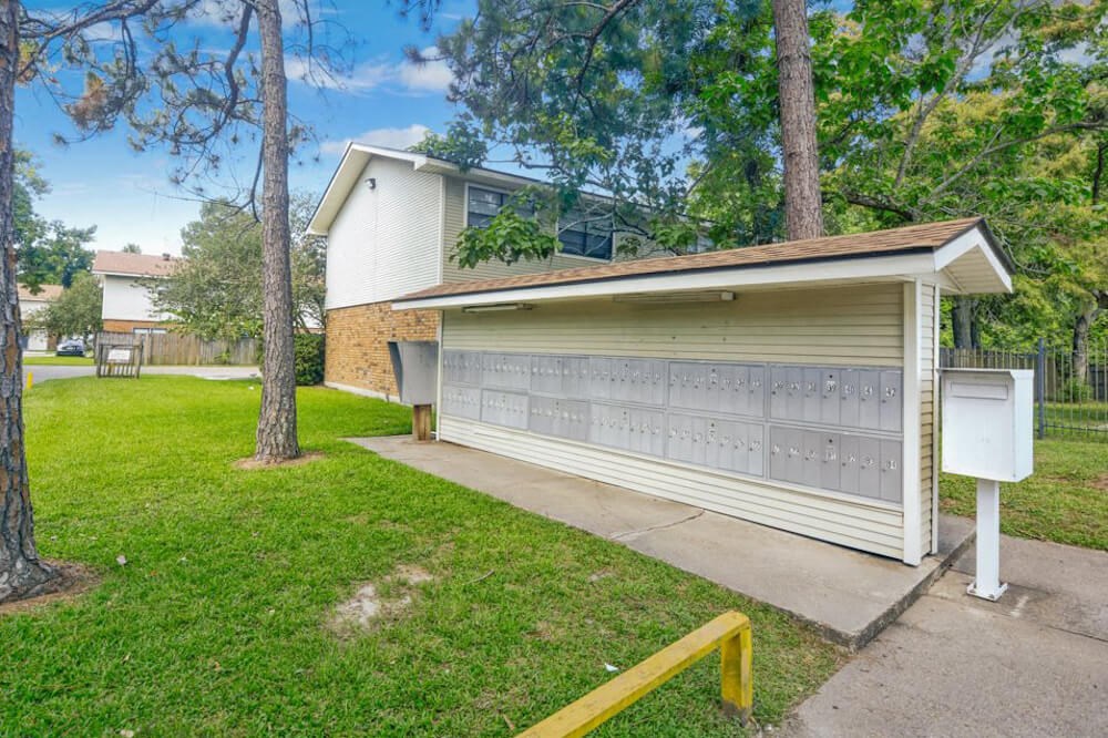 Dove Creek apartments mailboxes